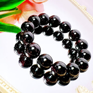 AOVEOK水晶手串項鏈耳釘招桃花運招財運禮物時(shí)尚個(gè)性百搭休閑 石榴石手串02