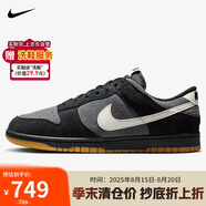 耐克NIKE板鞋男休閑鞋 DUNK緩震舒適運動(dòng)鞋 HQ1931-001黑灰白40.5