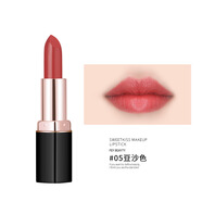 菲美人 FEY BEAUTY豆沙色口紅自然適合媽媽用的口紅黃皮素顏媽媽用的口紅送媽媽禮物 05#豆沙色