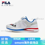 斐樂（FILA）KIDS斐樂童鞋兒童跑步鞋款男女大童旋鈕BOA透氣運動鞋 標(biāo)準(zhǔn)白/日巖灰-CP 37 37 /內(nèi)長23.0cm