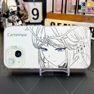 凌彩創(chuàng  )藝鳴潮黑白卡提希婭手機殼適用于蘋(píng)果16pro華為小米15pro紅米k70至尊vivoiqooneo10一加ace5IMD彩銀 黑白小卡【IMD彩銀-透銀】 【其他型號】具體型號一定留言客服