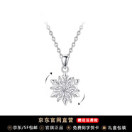 法卡曼（FACAMAN）輕奢品牌耳釘女雪花耳飾設(shè)計(jì)款禮生日禮物送女友 旋轉(zhuǎn)雪花項(xiàng)鏈