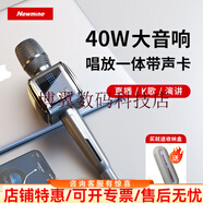 紐曼MC73手持麥克風(fēng)話筒音響一體機(jī)自帶聲卡藍(lán)牙無線麥克風(fēng)KTV音箱錄 機(jī)家庭演唱