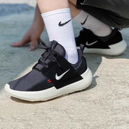 耐克（NIKE）TANJUN女鞋跑鞋 四季款經(jīng)典黑白輕質透氣緩震耐磨百搭休閑跑步鞋 DV8405-001黑白 泡綿中底 37.5