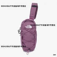 北面（The North Face）THE NORTH FACE/北面24春男女戶外登山斜挎胸包NN2PQ34 NN2PQ34D-GRAPE-紫色