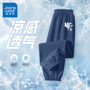 真維斯男童防蚊褲夏款2025新款兒童夏季涼感運(yùn)動(dòng)褲男孩寬松時(shí)尚長(zhǎng)褲夏裝
