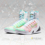 耐克（NIKE）科比9 白橙綠 高幫籃球鞋 FZ7335-101 FZ7335-101 43
