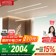 好太太（Hotata）隱形晾衣架電動(dòng)智能晾衣機(jī)隱藏式嵌入式陽(yáng)臺(tái)全自動(dòng)升降晾衣服桿架 D-3203：2米雙桿被桿+照明