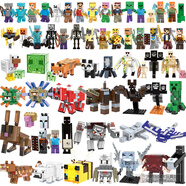 官方兼容國產(chǎn)我的世界套紅石怪蝙蝠守衛者寵物拼裝人仔積木人偶玩 我的世界56款