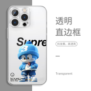 接運貓孫穎莎同款手機殼蘋(píng)果16pro華為OPPO哆啦a夢(mèng)iPhone15promax ZHS0967孫穎莎同款-透明 一加Ace5