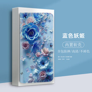 水草人翻蓋皮套適用oppo手機(jī)殼reno12f保護(hù)套k12s仿皮r 藍(lán)色妖姬皮套 OPPO A7x