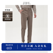 杰帝梵（J.D.V）男裝早秋新款卡其色九分褲燈芯絨褲休閑褲直筒褲 卡其 S 170/72A