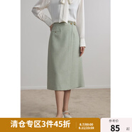 獨(dú)束大碼女裝法式小香風(fēng)通勤套裝秋裝新款微胖mm簡約氣質(zhì)時尚套裝 半身裙 XL