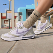 耐克女子環(huán)保氣墊鞋春季老爹鞋運動(dòng)鞋NIKE AIR MAX DAWN DC4068 100白/黎明紫/淺骨色/黑/荷蘭橙 38