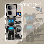 小寸心IQOOZ8X手機殼IQOOZ9天使眼IQOOZ9X全包軟硅膠防摔保護套新款鏡頭 IQOOZ8X【TS038玩偶發(fā)光】