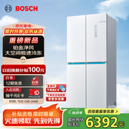 博世（BOSCH）【云朵白全域智凈M8·輕享版】550升 風(fēng)冷無(wú)霜冰箱 風(fēng)路雙循環(huán) 十字門(mén)冰箱BCD-550W(K5C821E23C)