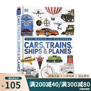 DK百科 英文原版 How things Works 社會和萬物是如何運(yùn)轉(zhuǎn) DK人類的思想百科叢書 Big Ideas 視覺圖解百科 全彩精裝科普讀物 綠山墻 DK汽車，火車，輪船和飛機(jī)