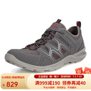ECCO愛步男鞋戶外網(wǎng)孔透氣多功能運(yùn)動鞋熱酷系列825774黑色保稅倉發(fā)貨 灰色-56586 42