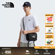 北面（The North Face）單肩背包斜挎包戶外休閑運(yùn)動(dòng)時(shí)尚百搭便攜收納25春夏新品|8AMV 4HF/宇宙黑 2.5升/185*230*70mm