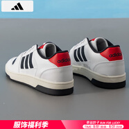阿迪達斯 （adidas）板鞋男鞋 2025夏季新款運動(dòng)鞋低幫透氣休閑鞋耐磨輕便小白鞋 KK1283/時(shí)尚小白鞋/新到貨 43 （內長(cháng)265mm）
