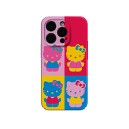 淺里彩色HelloKitty凱蒂貓可愛ins風(fēng)少女適用iphone16promax蘋果菲林 [軟殼]光面全包攝像頭按鍵保護(hù)性 OPPOR15