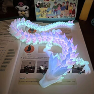 TaTanice夜光3d打印龍玩具兒童仿真動物模型創(chuàng)意解壓玩具男孩開學(xué)生日禮物