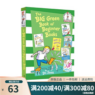 英文原版 Dr Seuss's ABC 蘇斯博士經(jīng)典繪本 The Big Book of Beginner 七色入門 Hop on Pop 戴帽子的貓Cat in the Hat's 綠山墻 【故事選