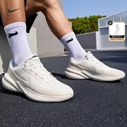耐克（NIKE）男鞋運(yùn)動(dòng)鞋 2025夏季新款網(wǎng)面透氣跑步鞋緩震休閑鞋公路慢跑鞋 象牙白/透氣鞋面 【輕便耐磨】 41 (260mm)