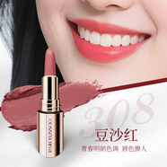 巴黎元素PARI YUNSOO不沾杯口紅奢感持色愛不褪色不掉色唇膏唇油節(jié)日禮物 308豆沙紅