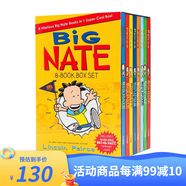 英文原版 大內(nèi)特1-8冊盒裝Big Nate 8-book Box Set 我們班有個(gè)搗蛋王 漫畫搞笑故事集 兒童章節(jié)橋梁書 小屁孩日記作者推薦