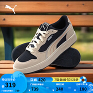 彪馬（PUMA）經(jīng)典復(fù)古透氣百搭休閑板鞋男女同款官方 LX 394210 海軍藍-雪白色-07 40