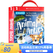 英文原版 Early Learners 16冊盒裝 Animal Antics First Grade Reader Box Set 學(xué)樂(lè )學(xué)前幼兒園閱讀啟蒙 Guided Reader 紅色 夢(mèng)想童趣
