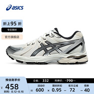 亞瑟士ASICS緩震跑鞋女鞋網(wǎng)面跑步鞋耐磨運(yùn)動(dòng)鞋 GEL-FLUX CN 白色/銀色 35.5