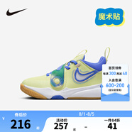 NIKE 耐克兒童籃球運(yùn)動(dòng)鞋TEAM HUSTLE D12魔術(shù)貼易穿脫男女童實(shí)戰(zhàn)球鞋 FN6677-300（HUSTLE D 11） 31 【建議腳長(zhǎng)19cm】