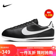 耐克NIKE休閑鞋男子板鞋阿甘鞋CORTEZ運動(dòng)鞋DM4044-001黑白43