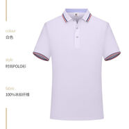 水畔衣人桐鄉(xiāng)金豐源服飾定制t恤工作服定制t恤定制polo衫定制t恤定制印log 【拼色領(lǐng)冰離子纖維】白色 均碼 5件起默拍不做