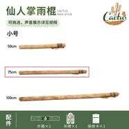 CACTUS雨棍療愈卡杜斯仙人掌雨棍樂(lè )器模擬下雨智利雨棍 [送包紅藍色隨機]直徑約3-4cm長(cháng)7
