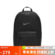 耐克（NIKE）男女尤金雙肩包 旅行包書包休閑包DN3592-010 黑