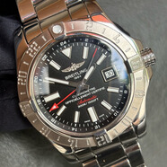 百年靈（BREITLING）【二手99新】百年靈男表 復(fù)仇者系列 自動(dòng)機(jī)械B01機(jī)芯 黃狼夜間任務(wù)黑鳥(niǎo)夜光運(yùn)動(dòng)二手奢侈品正品瑞士名表 A32390111B1A1【43表徑】?jī)傻貢r(shí)