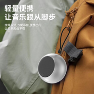 艾勒絲汀【柏林之聲丨金屬小鋼炮】無(wú)線(xiàn)藍牙音響低音炮mini大音量超長(cháng)續航便攜收款音箱戶(hù)外旅行音樂(lè )播放器 【金屬銀】360°全景音效丨便攜迷你 雙重低音炮丨大音量丨超長(cháng)續航