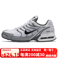 NIKEAir Max Torch 4 舒適百搭防滑 低幫跑步鞋 男女同款 灰白 灰白 38.5