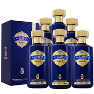 景芝 一品景芝宏圖 芝麻香型白酒 53度 500ml*6瓶 整箱裝