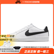 耐克（NIKE）男子復(fù)古板鞋夏季新款運(yùn)動(dòng)鞋COURTROYALE749747 107白/黑 39