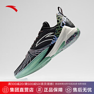 安踏（ANTA）速決6籃球鞋丨全掌氮科技籃球鞋穩(wěn)定支撐防滑耐磨運動鞋 城堡灰/基礎(chǔ)黑-2 39 39