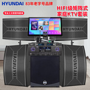 HYUNDAI現(xiàn)代BT-110一拖四專業(yè)功率強勁圓潤飽滿k歌高端音響