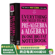 學(xué)霸筆記 代數(shù)初級(jí)代數(shù)I 英文原版 Everything You Need to Ace Pre-Algebra and Algebra I in One Big Fat Notebook
