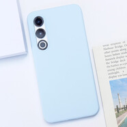 殼智通適用于魅族21Pro/21note液態(tài)硅膠保護殼meizu 20Pro手機殼21全包 液態(tài)硅膠殼清新藍 魅族u000421