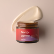 屈臣氏（Watsons）新西蘭進(jìn)口trilogy全新玫瑰果修復晚霜60ml滋潤面霜夜修護美體護 所有膚質(zhì) 60ml