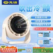 先鋒（SINGFUN）風(fēng)寶數顯USB空氣循環(huán)扇臺式桌面小風(fēng)扇新款長(cháng)續航辦公室寢室戶(hù)外大風(fēng)量靜音風(fēng)扇家用電風(fēng)扇DZS-D15