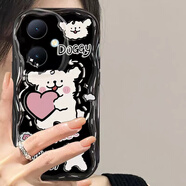 優(yōu)米帕華為p60手機殼p50/p40/p30/p20pro女nova8/7se/5ipro軟mate60/50 黑色[0]-奶油紋黑ss212愛(ài)心白狗 蘋(píng)果CX100